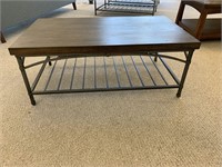 Liberty Cocktail Table Pewter w/ Driftwood Finish