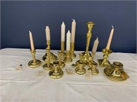 Brass Candle Holders Solid Brass