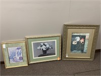 Art, Quantity of 3, Floral Themed