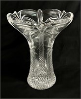 LOVELY SHANNON CRYSTAL SOUTH BEACH PALM TREE VASE