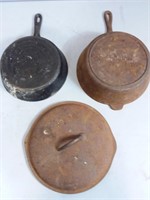 Lodge & American Cookware Cast Iron Pots