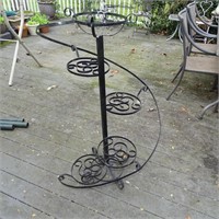 4 TIER METAL PLANT STAND