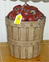 NICE APPLE & BASKET CERAMIC LAMP