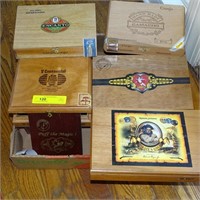 LOT OF CIGAR BOXES