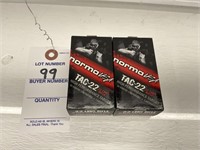 2 Boxes Norma USA Tac-22 LR Cartridges