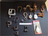 Utility Pulleys, Clevises, Chain Hooks, Hitchball