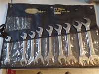 Northern Industries 9 pc Angle Wrench Set SAE
