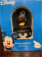 Mickey musical Waterball still in box