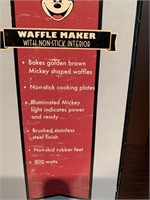 Mickey Mouse Waffle maker ( nonstick) still in box