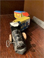 Mickey vintage metal toy train