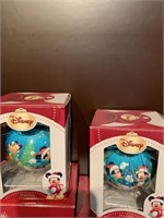 Mickey (4) Holiday Ornaments (1) with Donald Duck
