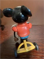 Mickey and bikes. Toys