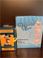 Disney Clock and photos, collectible Mickey gift
