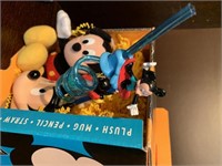 Mickey mug, stuffed toy , straw and pencil in box
