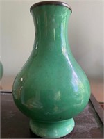 Yung Cheng Vase, Apple green glaze