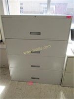 Metal 4 Drawer Lateral File Cabinet