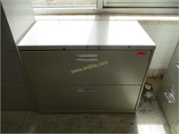 HON Metal 2 Drawer Lateral File Cabinet