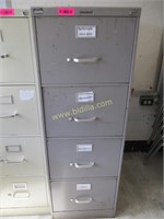 STEEL CASE Metal 4 Drawer Legal File Cabinet