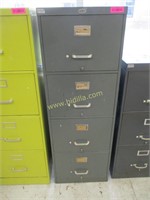 WESCO Metal 4 Drawer Legal File Cabinet