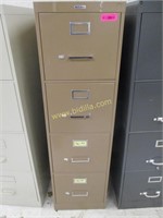 WALLER BROS 4 Drawer Standard File Cabinet
