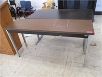 Metal & Wooden Table
