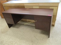 Wooden 4 Drawer Desk