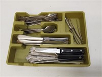 Assorted Knives, Forks and Spoons