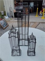3 Piece Wire Building Decorative Set