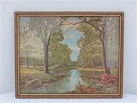 Framed Print: Landscape, by Herbert W.