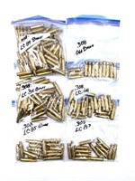 Large bag lot of .308 brass casings deprimed
