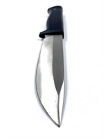 Maxam SKDC camp knife with heavy rubberized