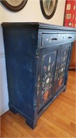 Antique Painted Cupboard w/Dovetailed Drawer&