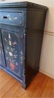 Antique Painted Cupboard w/Dovetailed Drawer&