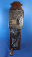 Antique Wall Mount Coffee Grinder-Golden Rule