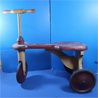 Vintage Child's Tricycle Scooter-Orig Paint