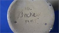 7 Antique Pure Buckeye RootBeer Yelloware Mugs