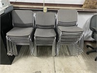 Approx. (28) Gray Office Chairs