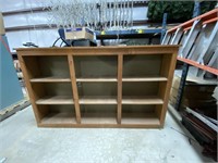 (2) Shelf Wooden Cabinet