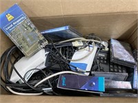 Misc. Routers, Keyboards and Phones (2) Boxes