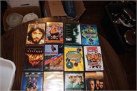 LOT OF 12 DVDs