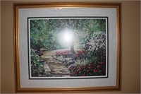 STUNNING 2'X3' BOBBY SIKES SIGNED PRINT