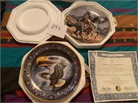 PAIR OF FABULOUS COLLECTORS PLATES