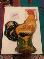 BEAUTIFUL LARGE CERAMIC ROOSTER