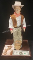 1981 John Wayne Effanbees 17" Cowboy Doll