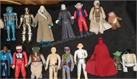 Group of 32 Star Wars Figurines in CP-30 Case