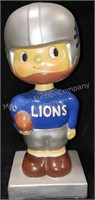 1960's Detroit Lions Paper Mache Football Nodder