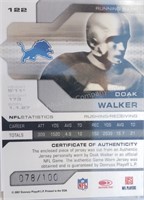 8 ct. Doak Walker Detroit Lions Football Cards