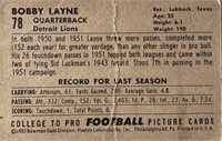1952 Bowman Bobby Layne Football Card & More