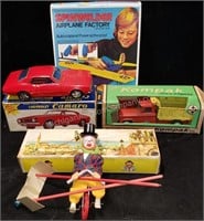 Vintage Toys Group with Structo Kompak Dump Truck