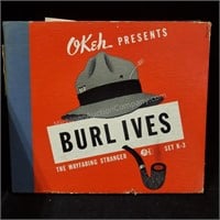 90 ct. 78 RPM Vinyl Records w/ Burl Ives & More!